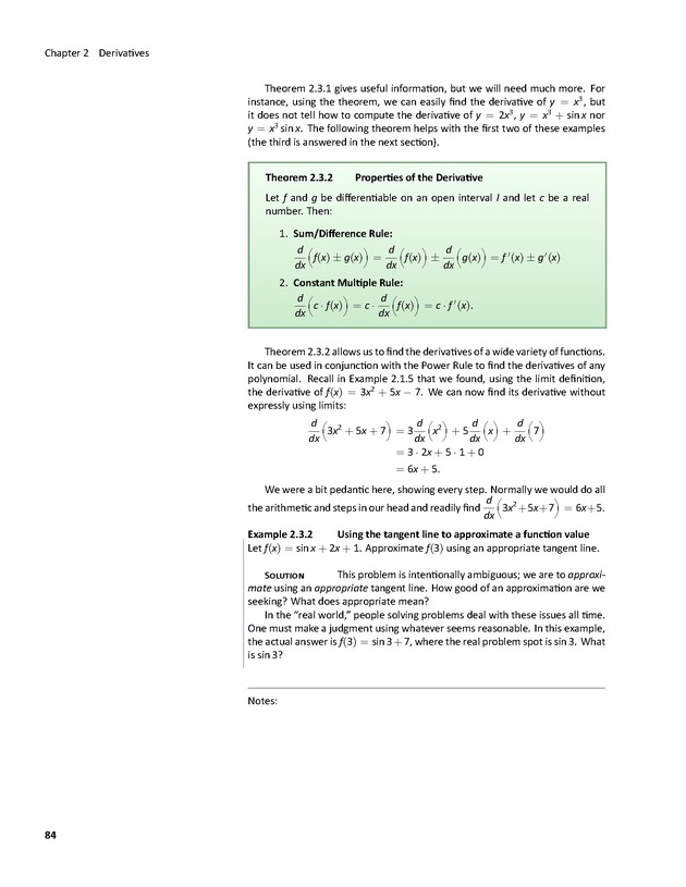 APEX Calculus - Page 84